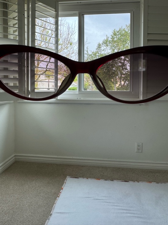 Norma Kamali Cat Eye Sunglasses in Dark Maroon main image 4